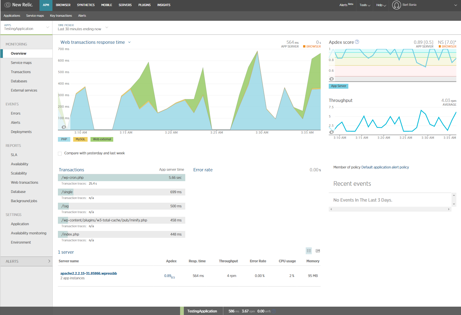 New Relic How to use it on Layershift Jelastic PaaS