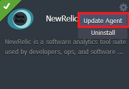 New Relic update on Jelastic